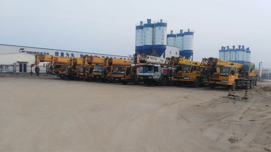 起重機(jī)車輛展示